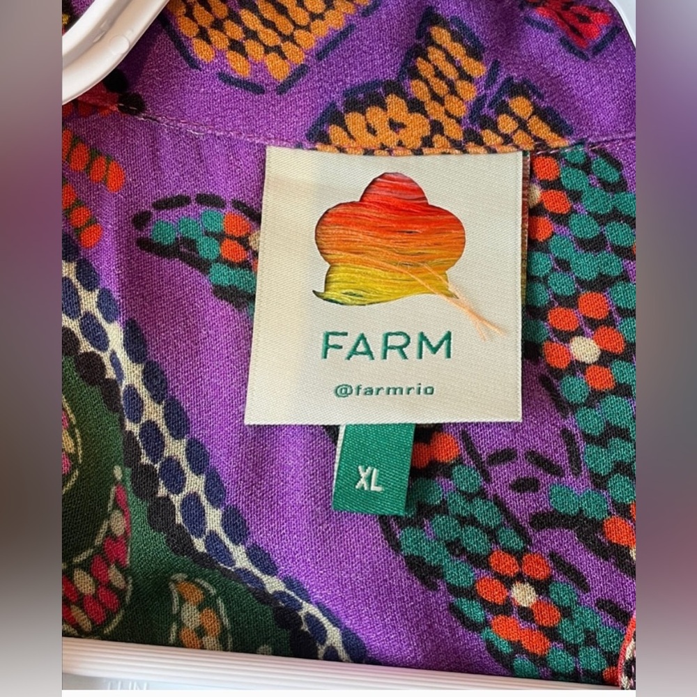 FARM Rio Multicolor Patchwork Print Jumpsuit - Picture 9 of 11